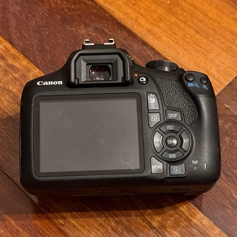 Canon EOS T7 Black and Gray Camera Bag with Compartments